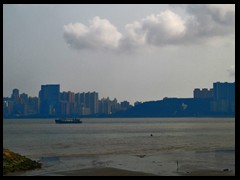 Taipa Island seen from Macau Peninsula's northern shore.